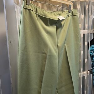 Bend Over pants size 14p light green color